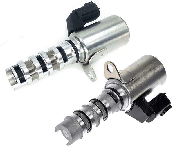 A sample of engine camshaft variable valve timing control solenoid N-VCT for Nissan